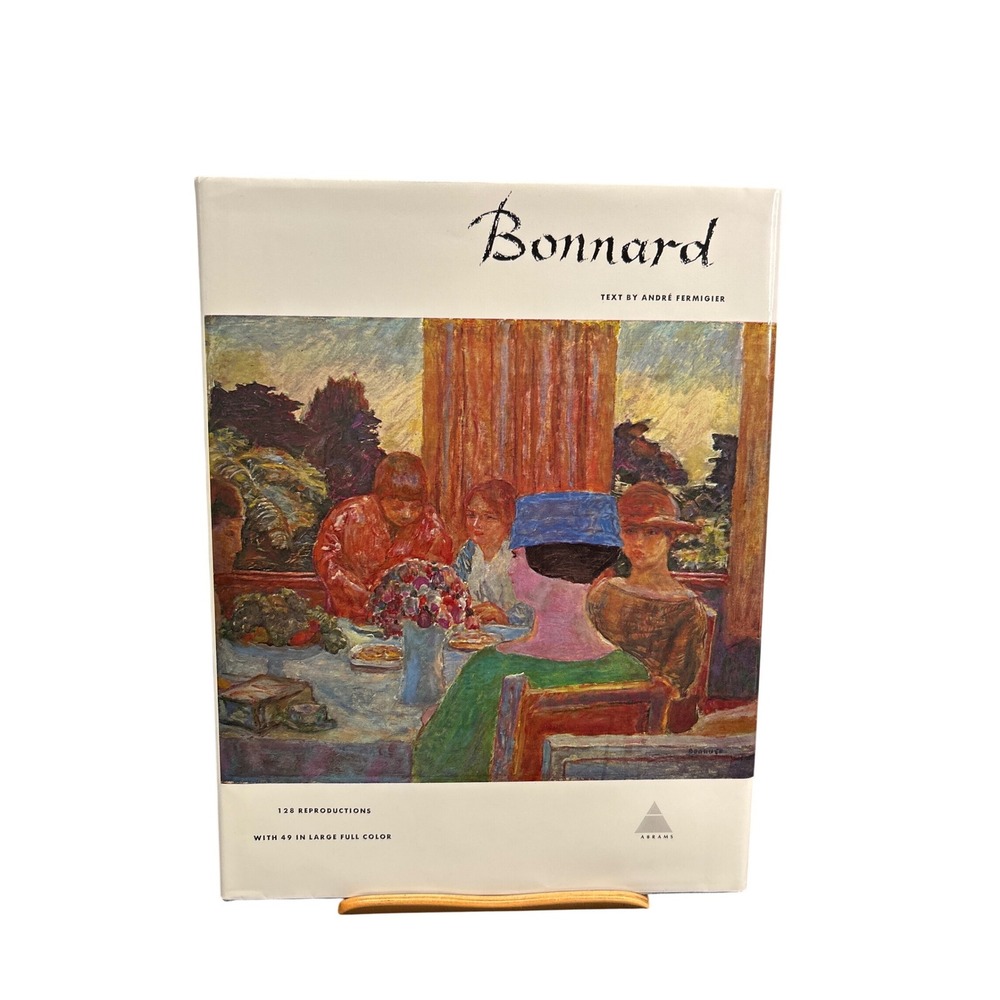 Bonnard by Andre Fermigier Abrams Art History Hardcover Book 128 Reproductions